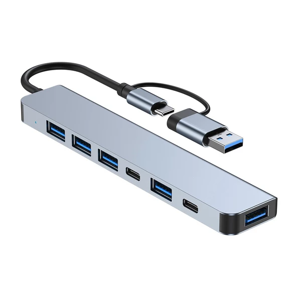 HEPU HP-B03 7in1 USB/Type-C HUB Çoklayıcı