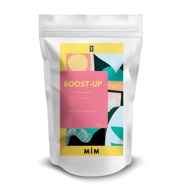 Boost-Up Tea - Zencefilli Enerji Çayı 100GR