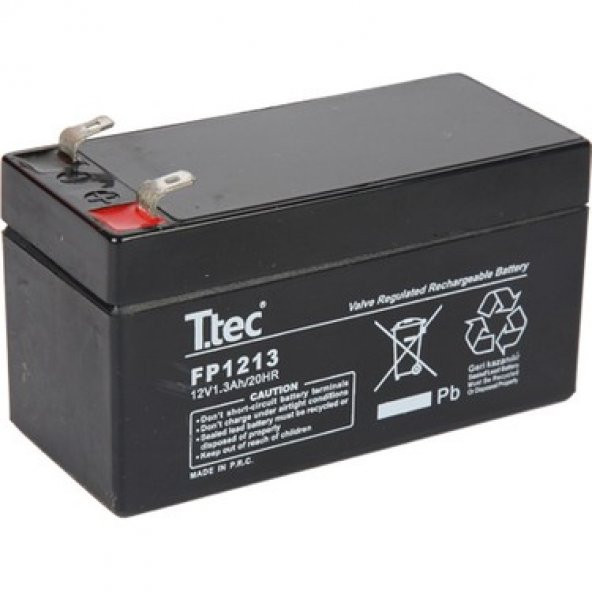AKÜ 12V 1,3 A