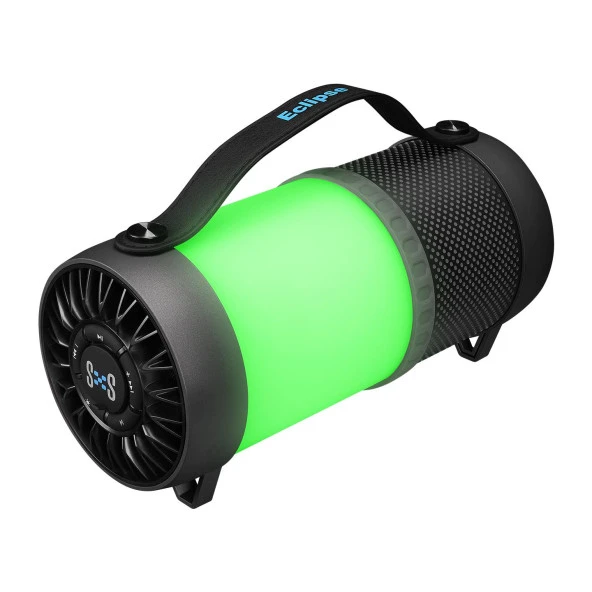 Mikado S40 ECLIPSE Led Işıklı Bluetooth/USB/AUX/FM Speaker Hoparlör