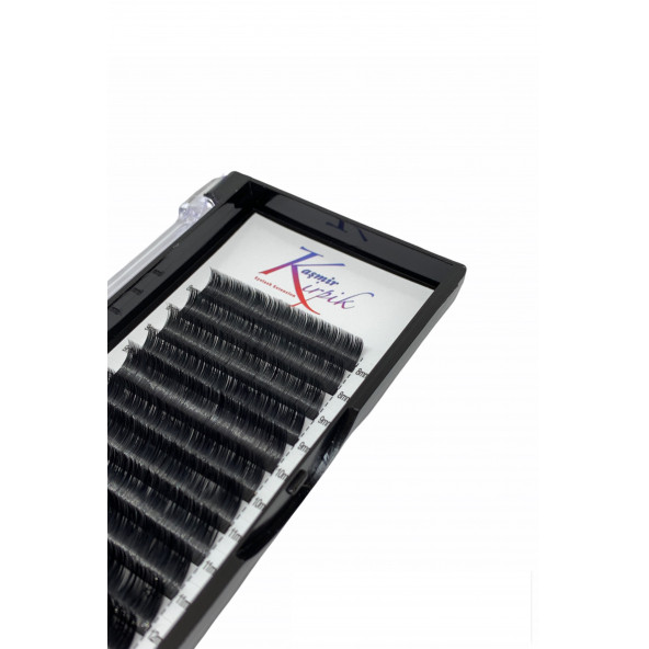 Kaşmir Kirpik Klasik CC Kıvrım 0.15 mm Mix kutu kirpik - 2