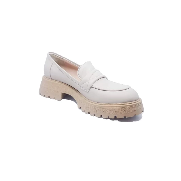 Janestt Kadın Deri Loafer Ayakkabı 108-434 - 2
