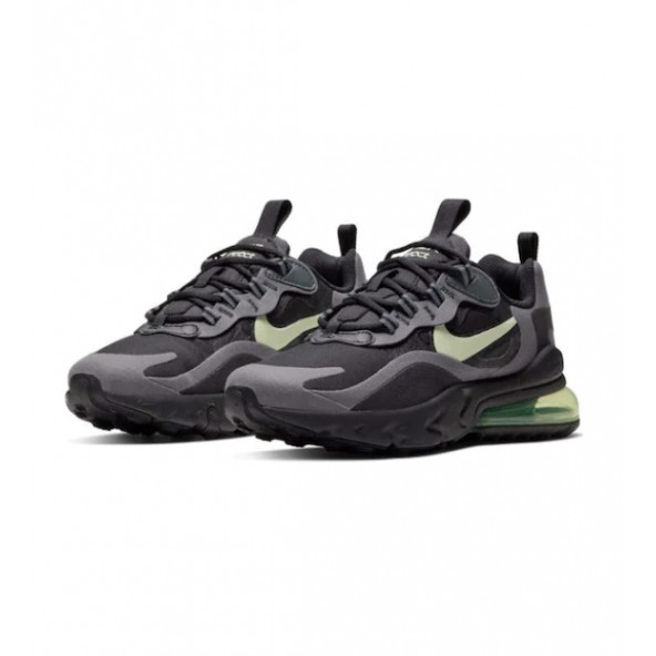 Nike Airmax 270 React Sneaker Ayakkabı Füme Yeşil - 5
