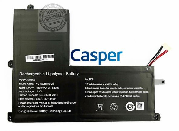Casper C350 Batarya orijinal pil