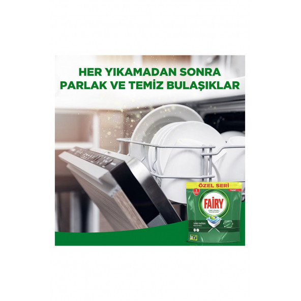 Fairy Hepsi Bir Arada Limon Özel Seri 90 Adet Bulaşık Makinesi Tableti - 2