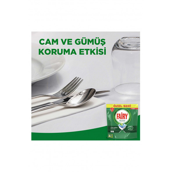 Fairy Hepsi Bir Arada Limon Özel Seri 90 Adet Bulaşık Makinesi Tableti - 3