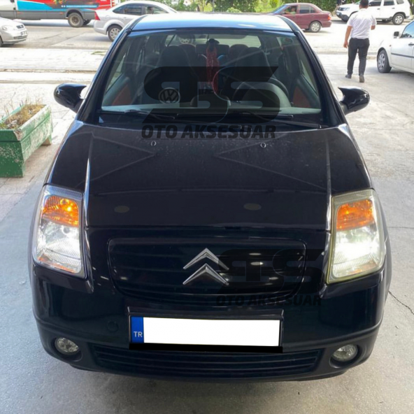 Citroen C2 Yarasa Ayna Kapağı Batman Piano Black Abs Plastik