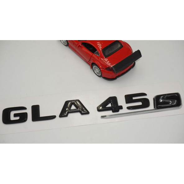 GLA 45S Bagaj Parlak Siyah ABS 3M 3D Yazı Logo - Resim 3