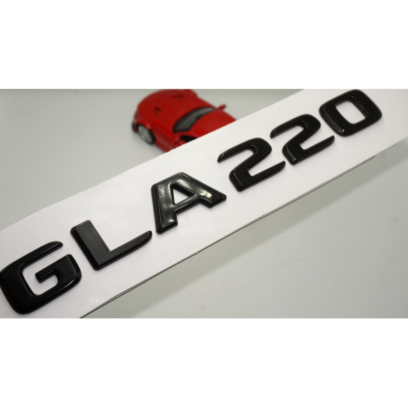 GLA 220 Bagaj Parlak Siyah ABS 3M 3D Yazı Logo ürün görseli 1