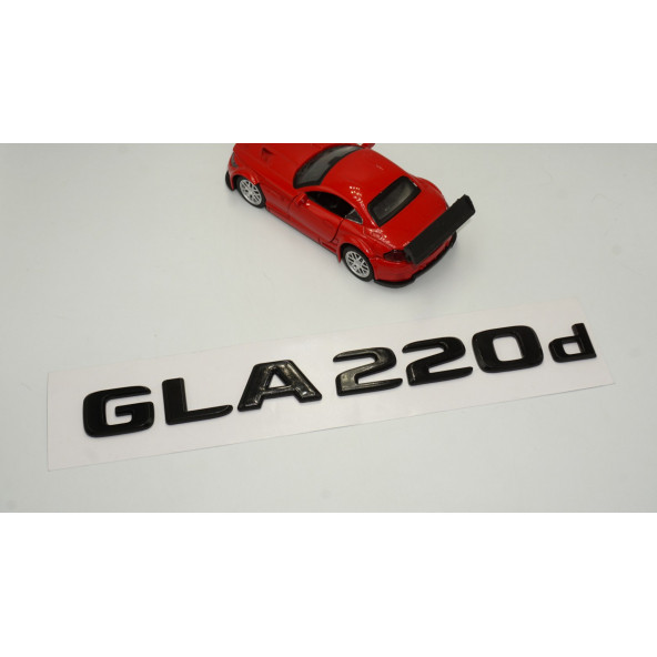 GLA 220d Bagaj Parlak Siyah ABS 3M 3D Yazı Logo - Resim 2