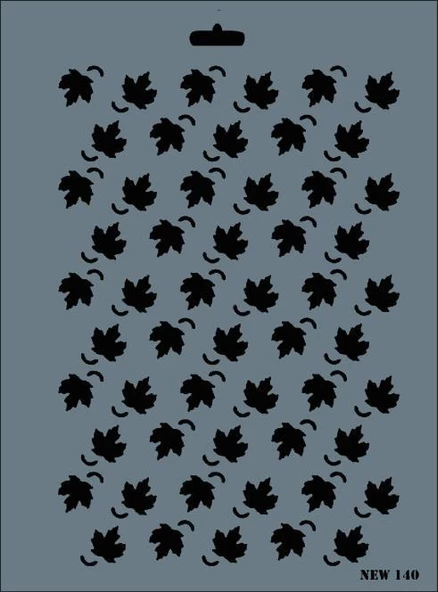 Rich New Seri N-140 Stencil 35x25 cm