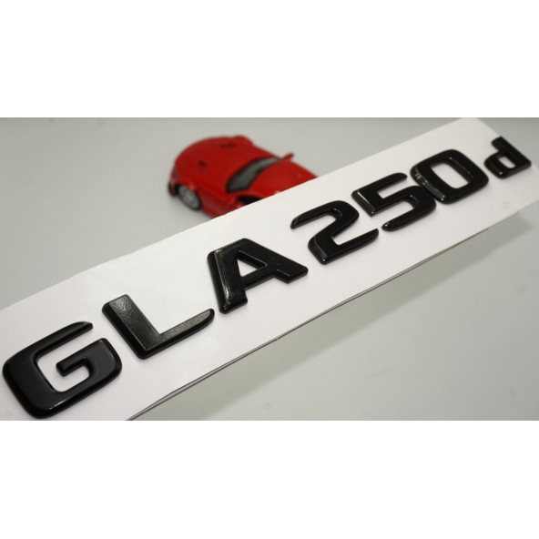 GLA 250d Bagaj Parlak Siyah ABS 3M 3D Yazı Logo