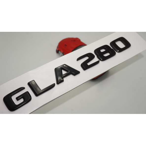 GLA 280 Bagaj Parlak Siyah ABS 3M 3D Yazı Logo
