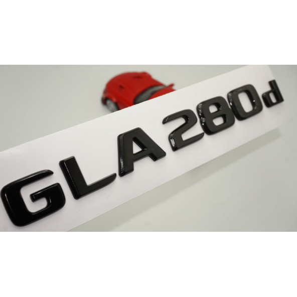 GLA 280d Bagaj Parlak Siyah ABS 3M 3D Yazı Logo ürün görseli 1