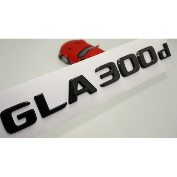 GLA 300d Bagaj Parlak Siyah ABS 3M 3D Yazı Logo ürün görseli