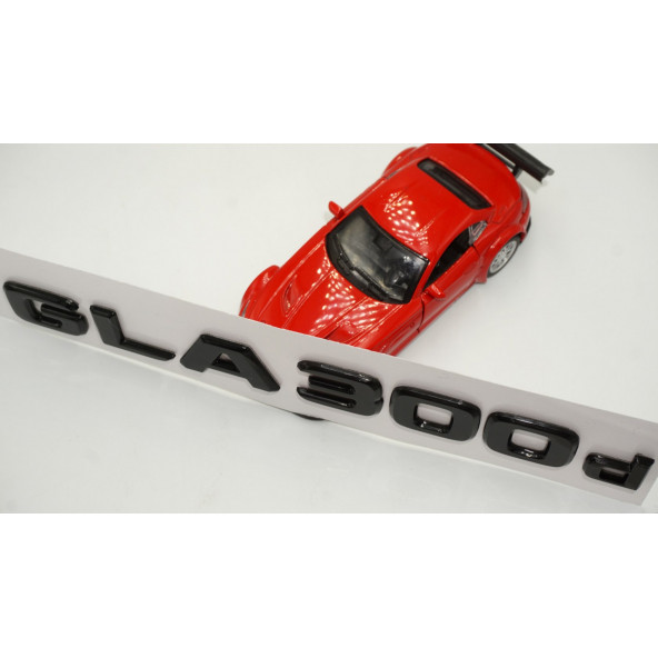 GLA 300d Bagaj Parlak Siyah ABS 3M 3D Yazı Logo - Resim 4
