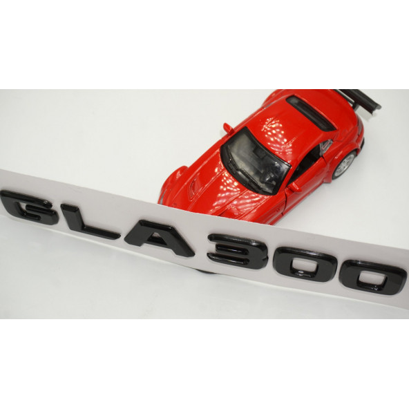 GLA 300 Bagaj Parlak Siyah ABS 3M 3D Yazı Logo - Resim 4