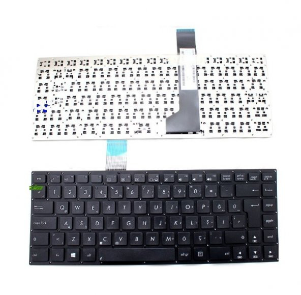 Asus K46E S46C MP-12F36TQ-920W Notebook Klavye- Siyah - TR