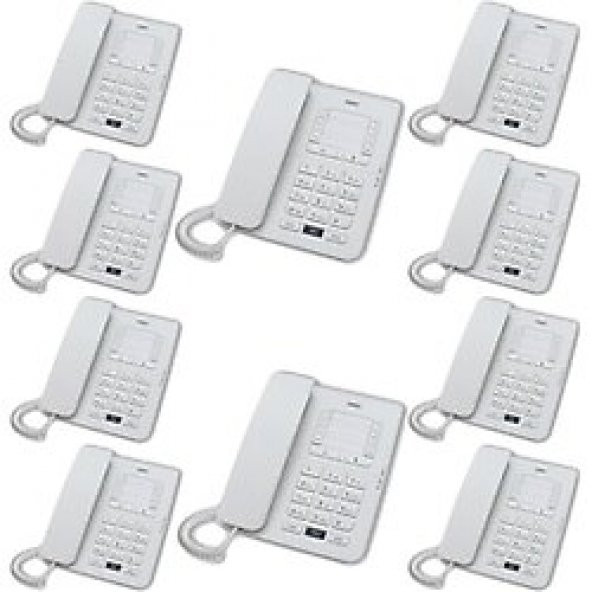 Karel TM142 Masaüstü Telefon 10LU PAKET BEYAZ