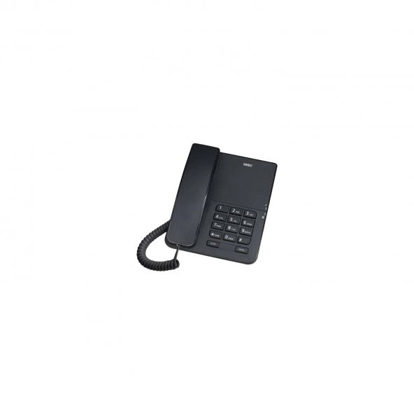Karel TM-140 Analog Masaüstü Kablolu Telefon SİYAH