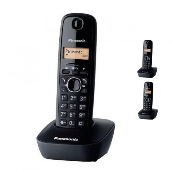 PANASONİC KX-TG 1611 DECT TELEFON 3 LÜ PAKET
