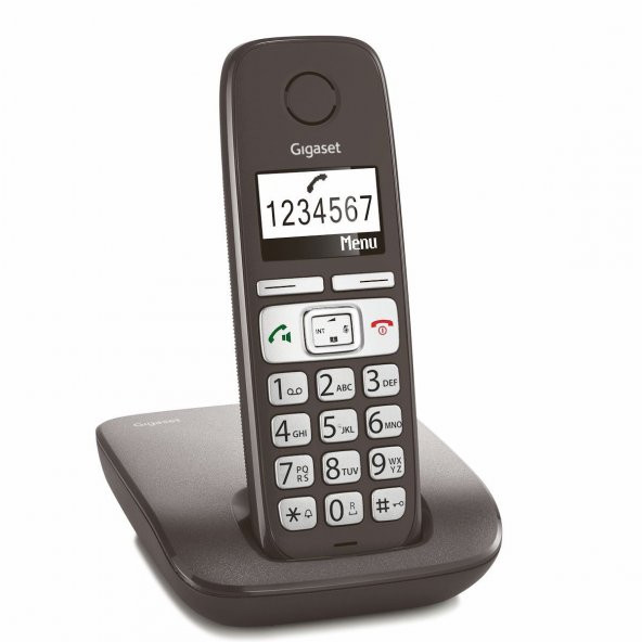 Gigaset E260 Telsiz Dect Telefon Siyah