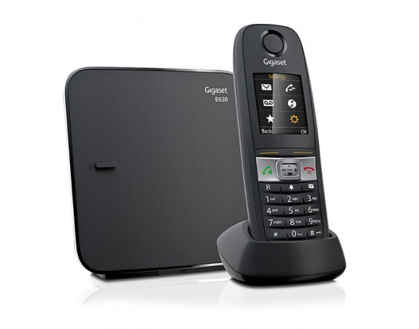 Gigaset E630 Dect Telefon Siyah - 2