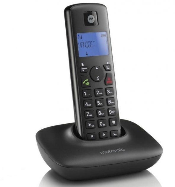 Motorola T401'' Dect Telefon Siyah