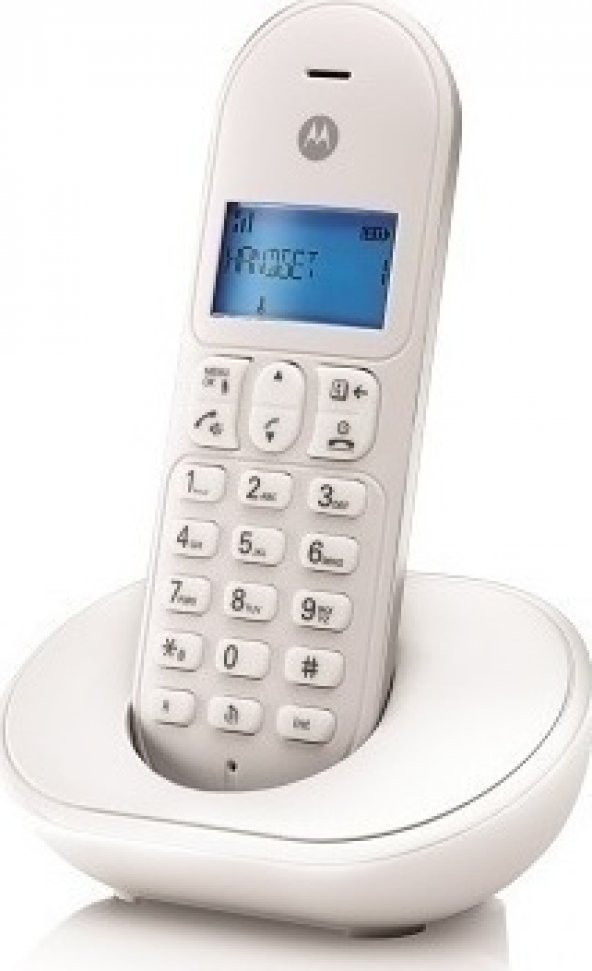 Motorola T101 Handsfree Dect Telsiz Telefon Beyaz