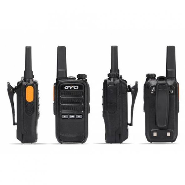 GYQ Q75 Pmr El Telsizi Siyah 2li - 2