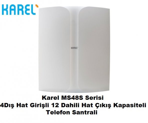 Karel Ms48S 4-12 Telefon Santral Cihazı