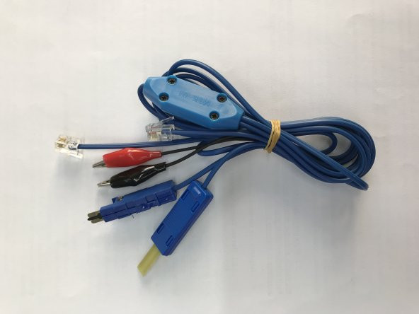 Test Telefonu Kablosu 4/4 Kesmeli