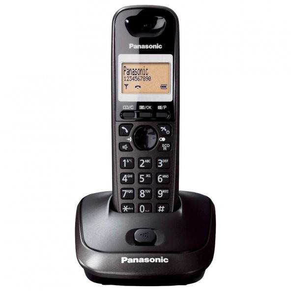 Panasonic KX-TG2511 Dect Telefon Siyah