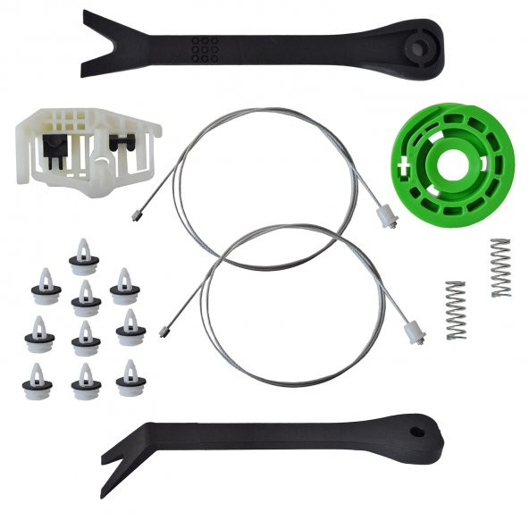 BMW 3 Seri E90 E91 Sol Arka Cam Mekanizması Tamir Seti 2005-2011 - 3
