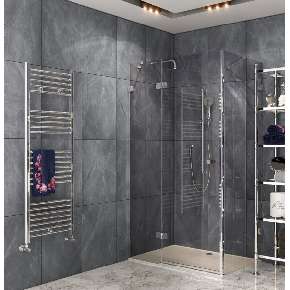 Toprak Havlupan 60/150CM 24 Borulu Krom Renk Havlupan Radyatör 5 YIL GARANTİLİ - 3