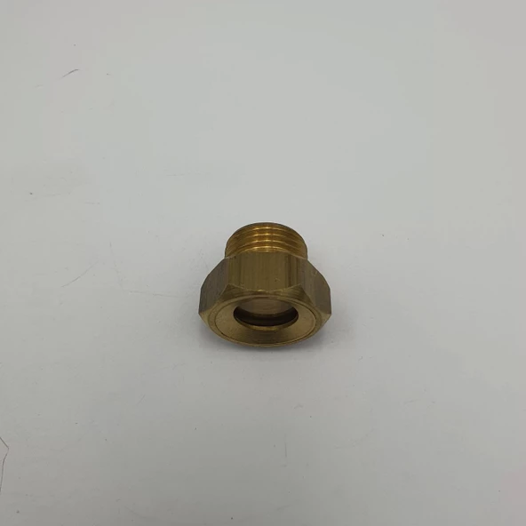 Sarı Pirinç Metal Depo Yağ Seviye Göstergesi 1/2 - Resim 4