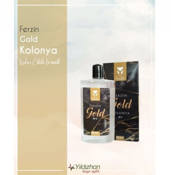 Ferzin Gold Kolonya 200 Ml 8682815012328