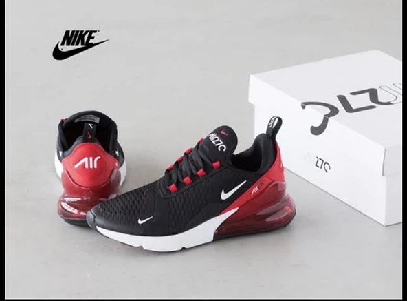 NİKE AİR MAX 270 SİYAH KIRMIZI SNEAKER AYAKKABI - 3