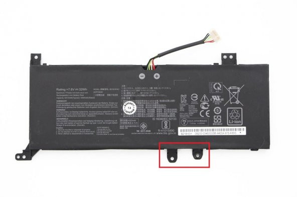 Asus D509DA, D509DL, D509DJ Notebook Bataryası - Ver.2 - 2
