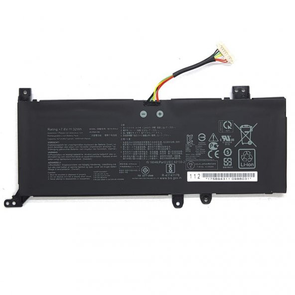 Asus D509DA, D509DL, D509DJ Notebook Bataryası - Ver.2 - 3
