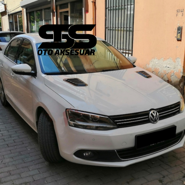 Volkswagen Jetta Mk6 Uyumlu Piano Black Kaput Üstü Havalandırma Izgarası ürün görseli