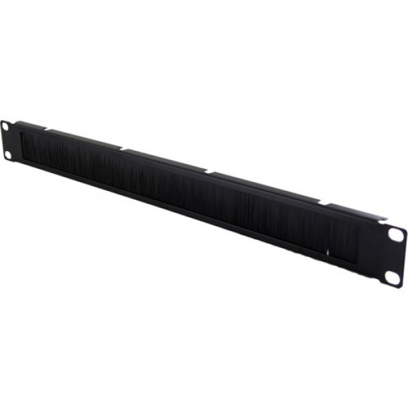 Amp Connect 19" 1U Fırçalı Çift Bölmeli Organizer - 2