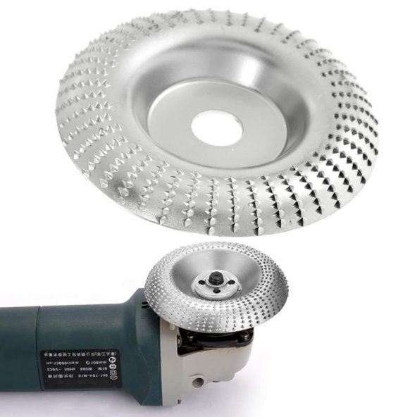 Ahşap Taşlama Törpüleme Oyma Eğe Diski Ahşap Kesici 115 mm - 4