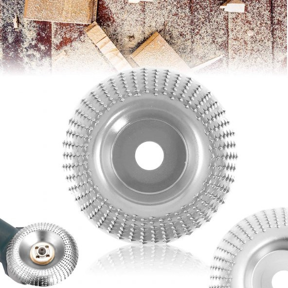 Ahşap Taşlama Törpüleme Oyma Eğe Diski Ahşap Kesici 115 mm - 5