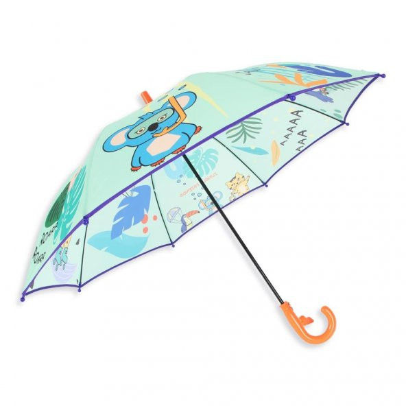 Milk&Moo Jungle Friends Çocuk Şemsiyesi Unisex - 2