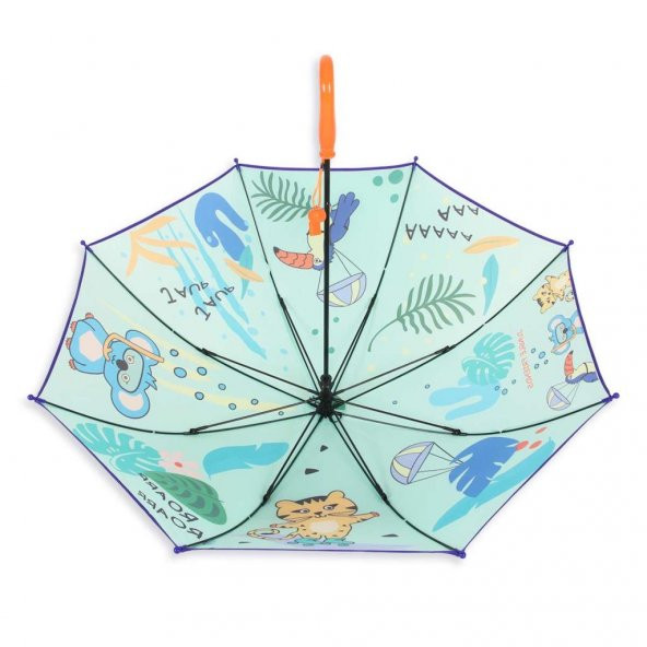 Milk&Moo Jungle Friends Çocuk Şemsiyesi Unisex - 5