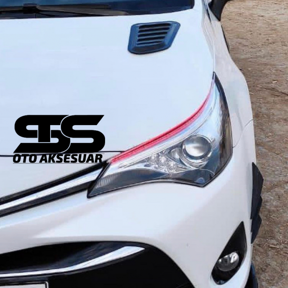 Toyota Auris Uyumlu Piano Black Kaput Üstü Havalandırma Izgarası ürün görseli