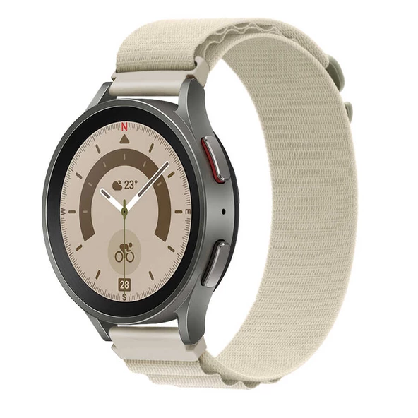 Galaxy Watch 42mm Zore KRD-74 20mm Hasır Kordon - 8
