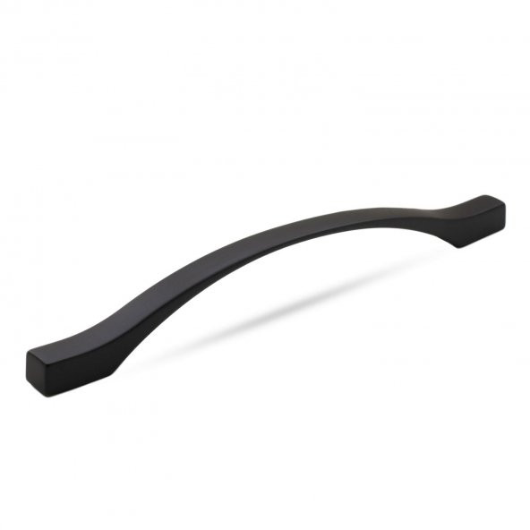 Çekmece Mutfak Dolap Kapak Kulpu Kulbu 160-192 mm Mat Siyah Metal Kulp - 5