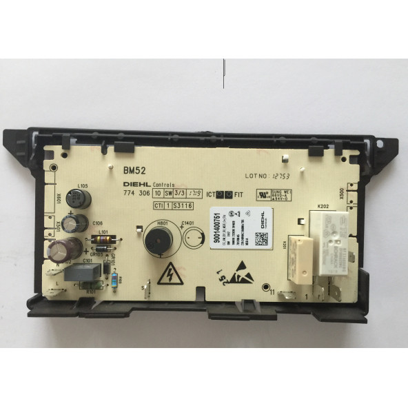 BM52 DIEHL 9001400751 Bosch -Sıemens EkranKartı ,Kontrol Kartı - 2